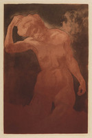 St G 138
<br/>
La Musique (vrouwlijk naak)t
<br/>
<em>Rassenfosse, Armand (1862-1934)</em>